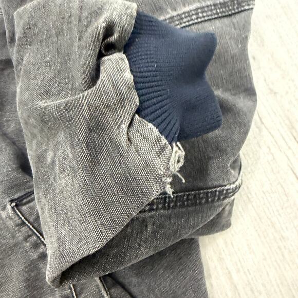 Vintage Carhartt Sante Fe Jacket Mens 2XL Black Faded Aztec Western Lined JS1105 - Picture 5 of 13